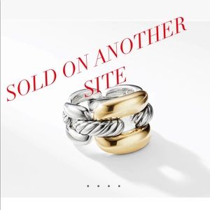 Authentic David Yurman Wellesley Chain Link Ring